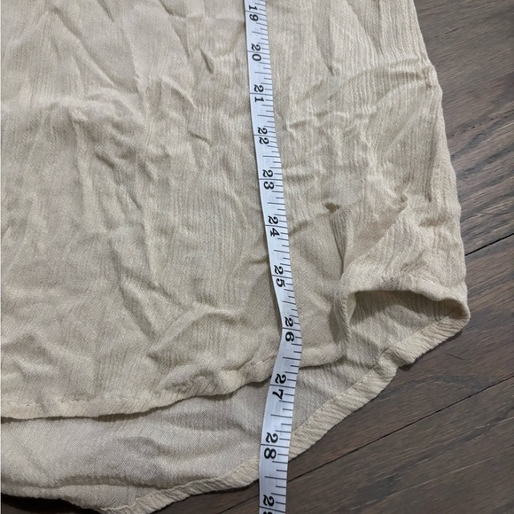 Sundance Cream Tunic Top. Large - Picture 6 of 7